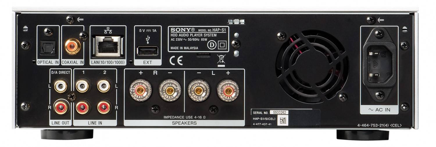 Musikserver Sony HAP-S1 im Test, Bild 2