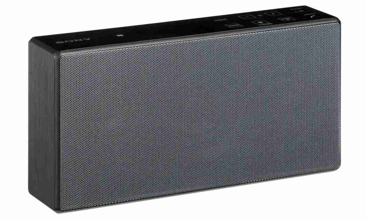 Wunderkiste: Sony SRS-X5, Bild 1 Bluetooth-Lautsprecher Sony SRS-X5 im Test, Bild 1