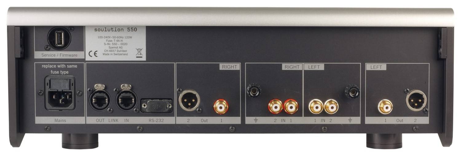 Verstärker Phono Vorverstärker soulution 550 im Test, Bild 3