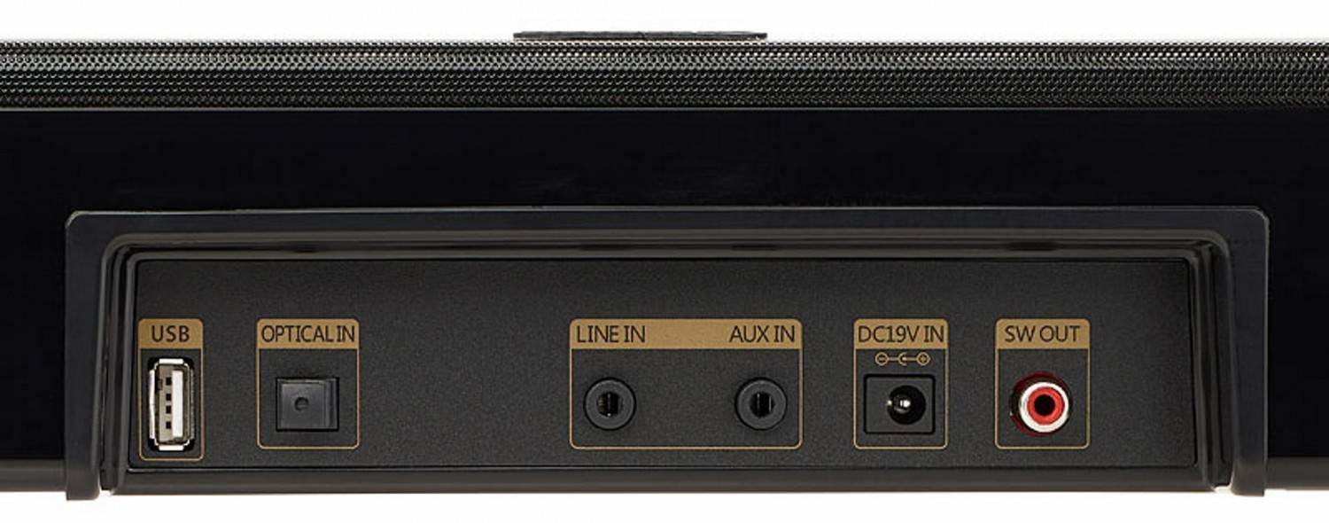 Sound ganz einfach: Auvisio Bluetooth-Soundbar mit externem Subwoofer ZX1607, Bild 2 Soundbar Auvisio Bluetooth-Soundbar mit externem Subwoofer ZX1607 im Test, Bild 2