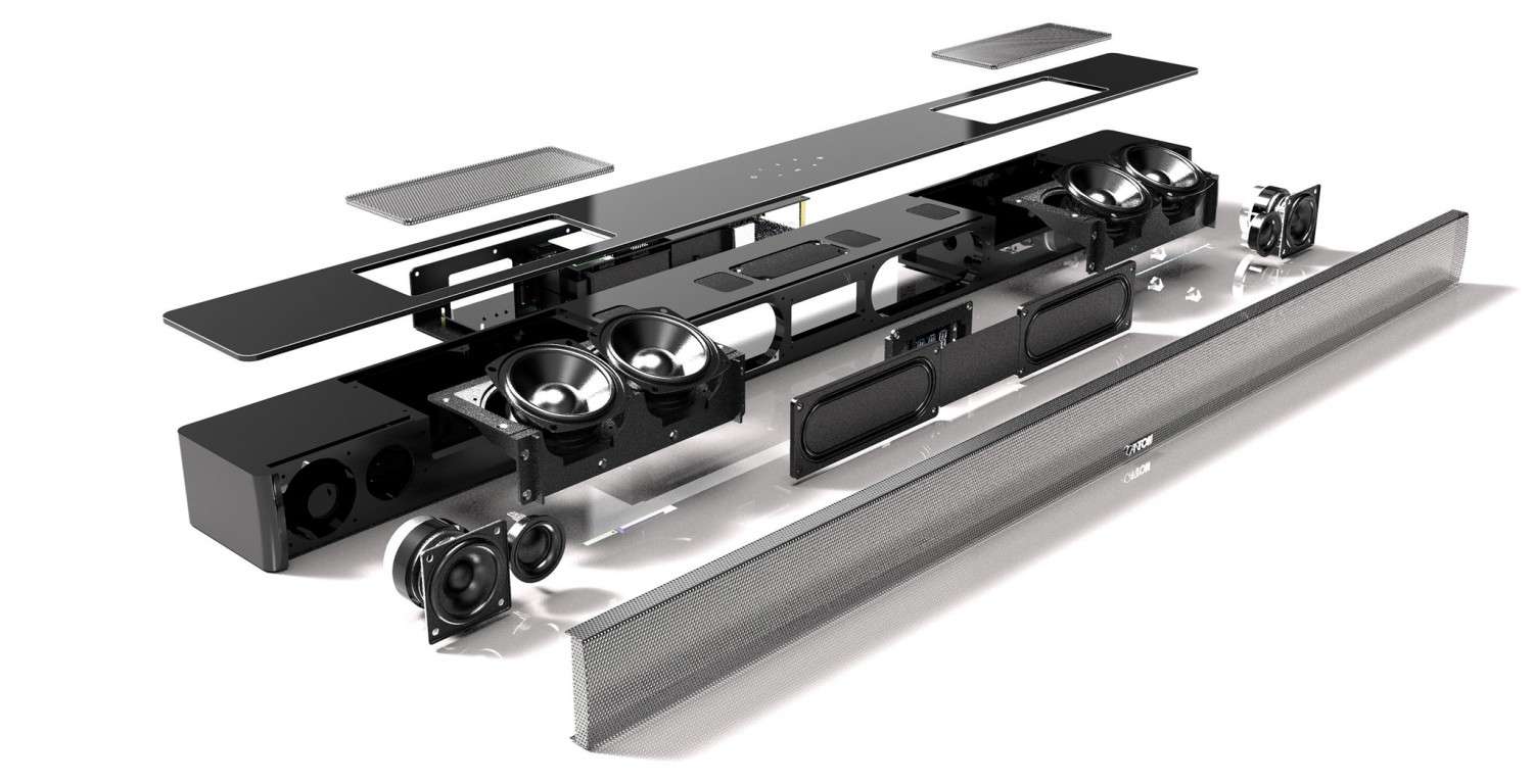 Smartes Multiroom-Surroundsystem mit Dolby Atmos von Canton: Canton Smart Soundbar 10, Bild 2 Soundbar Canton Smart Soundbar 10 im Test, Bild 2