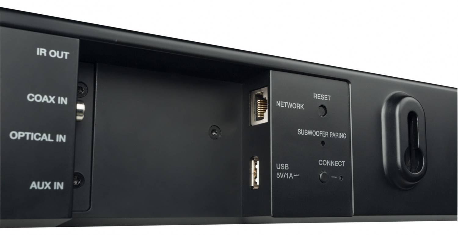 Kabelloser Klang-Kick: Denon Heos HomeCinema, Bild 2 Soundbar Denon Heos HomeCinema im Test, Bild 2