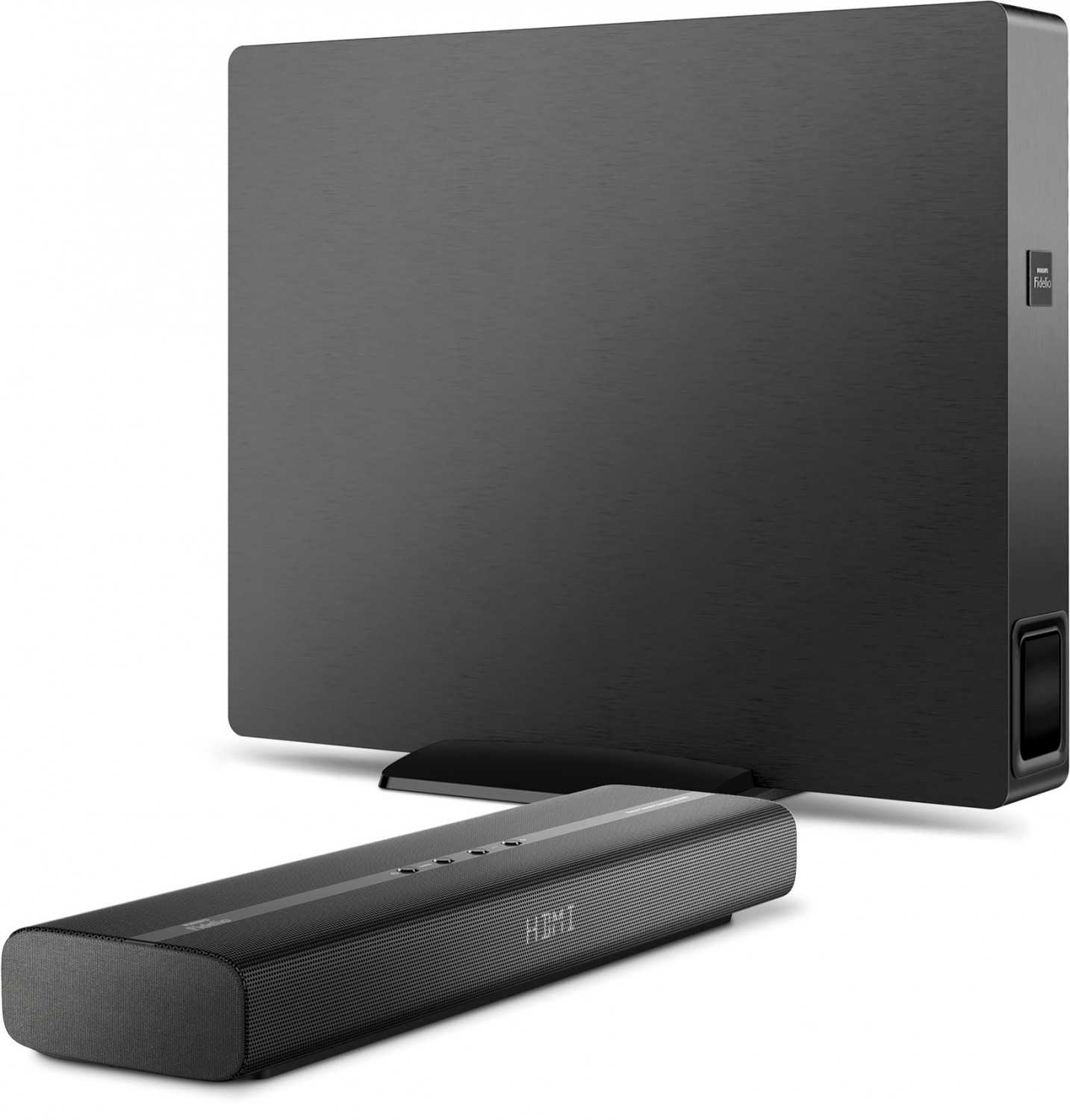 Bonsai-Heimkino: Philips Fidelio B1 Nano, Bild 2 Soundbar Philips Fidelio B1 Nano im Test, Bild 2