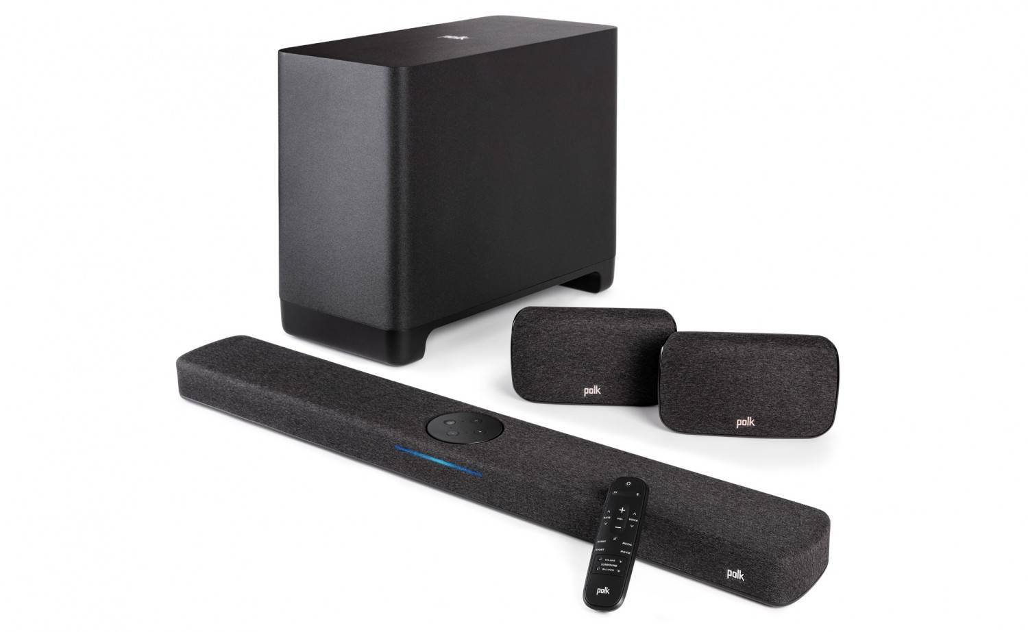 Sprachgesteuerte Soundbar: Polk Audio React Soundbar / Subwoofer / SR2, Bild 4 Soundbar Polk Audio React Soundbar / Subwoofer / SR2 im Test, Bild 4