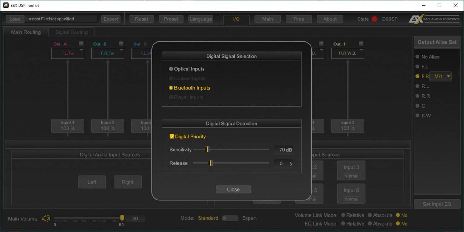 Neue ESX DSP-Generation: ESX D66SP + D68SP, Bild 10 Soundprozessoren ESX D66SP + D68SP im Test, Bild 10