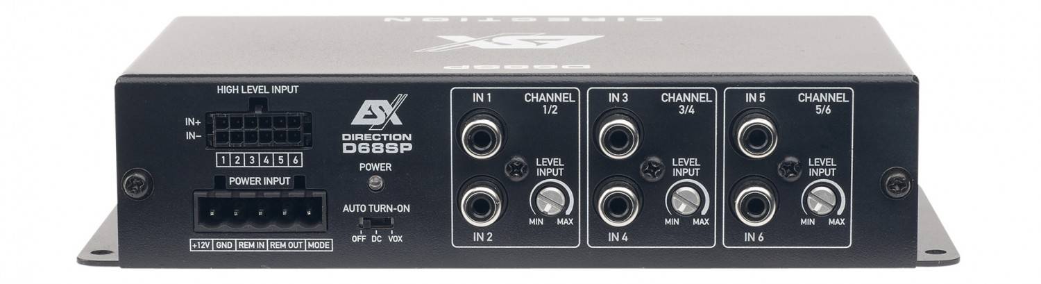 Neue ESX DSP-Generation: ESX D66SP + D68SP, Bild 11 Soundprozessoren ESX D66SP + D68SP im Test, Bild 11