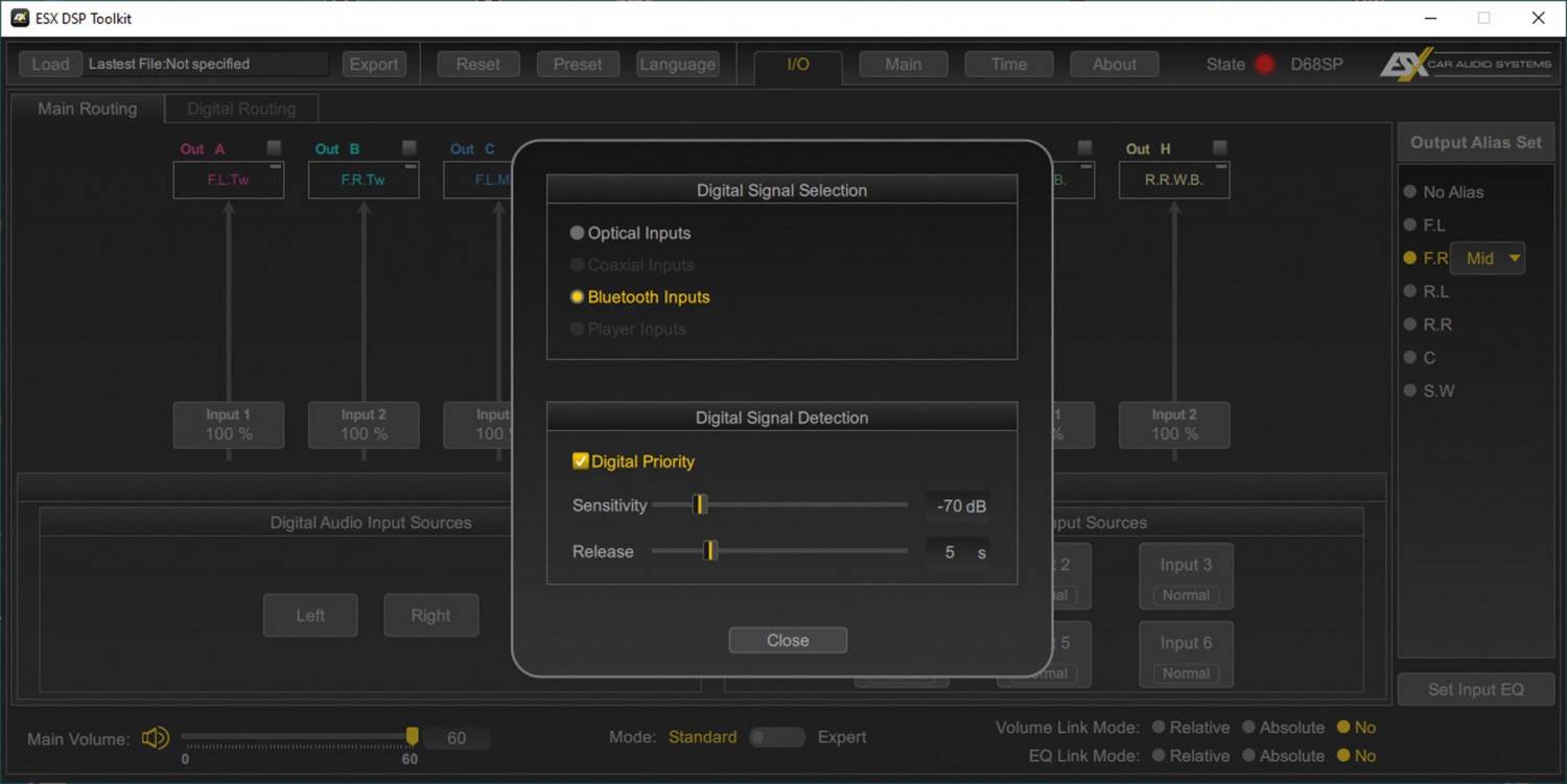 ESX QM66SP – 6- Kanal-DSP für Soundfreaks: ESX QM66SP, Bild 11 Soundprozessoren ESX QM66SP im Test, Bild 11