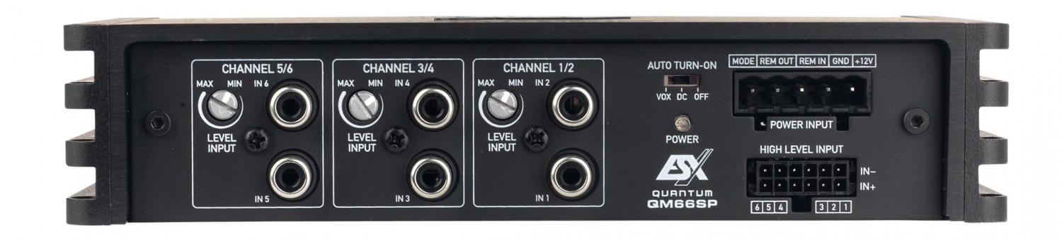 ESX QM66SP – 6- Kanal-DSP für Soundfreaks: ESX QM66SP, Bild 12 Soundprozessoren ESX QM66SP im Test, Bild 12