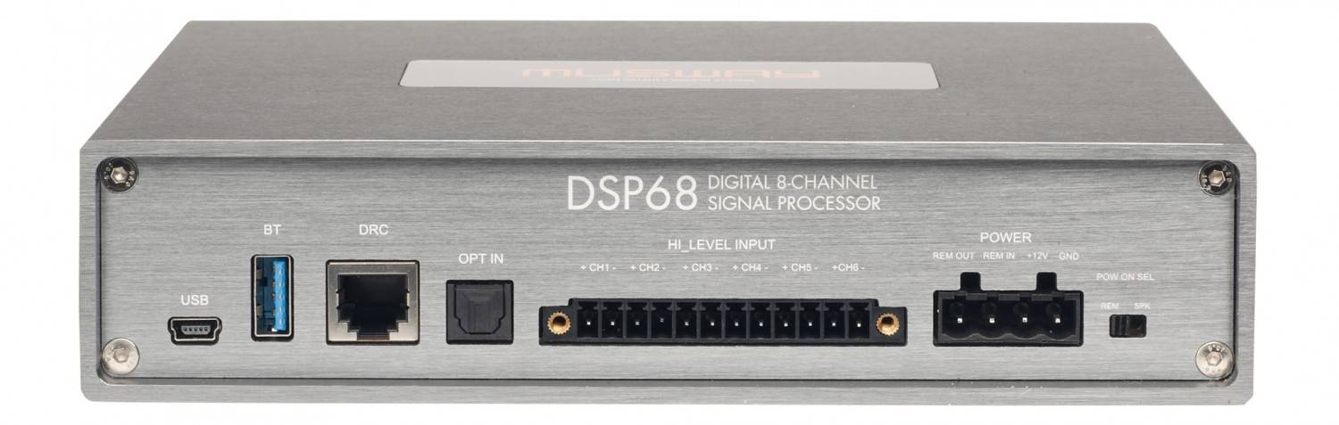 DSP, aber günstig: Musway DSP68, Bild 3 Soundprozessoren Musway DSP68 im Test, Bild 3