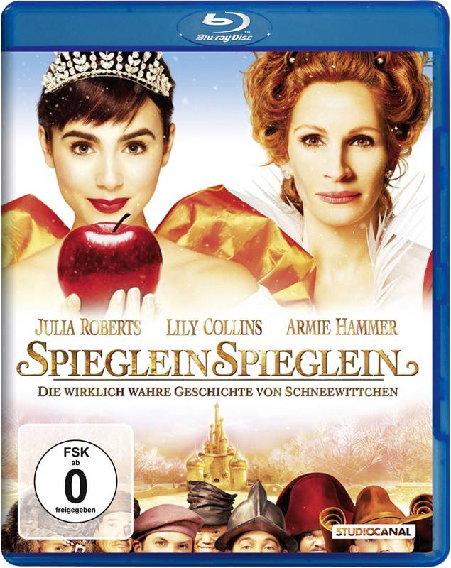 Spieglein, Spieglein - Die wirklich wahre Geschichte von Schneewittchen: Spieglein, Spieglein - Die wirklich wahre Geschichte von Schneewittchen (Studiocanal), Bild 1 Blu-ray Film Spieglein, Spieglein - Die wirklich wahre Geschichte von Schneewittchen (Studiocanal) im Test, Bild 1