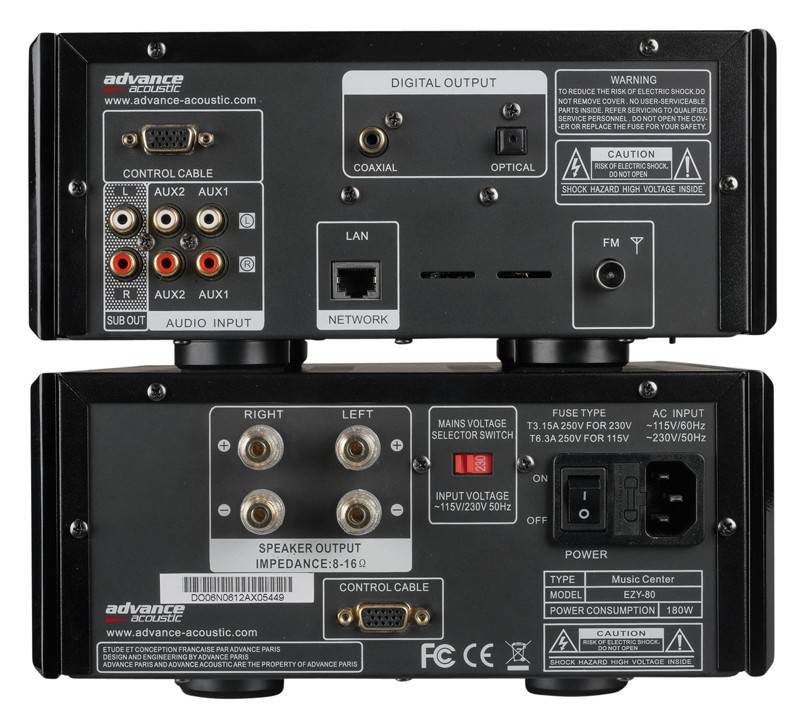 All-in-One: Advance Acoustic EZY 80, Bild 2 Stereoanlagen Advance Acoustic EZY 80 im Test, Bild 2