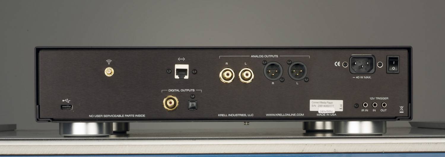 Zum Angriff: Krell Connect mit optionalem DAC, Bild 7 Streaming Client Krell Connect mit optionalem DAC im Test, Bild 7