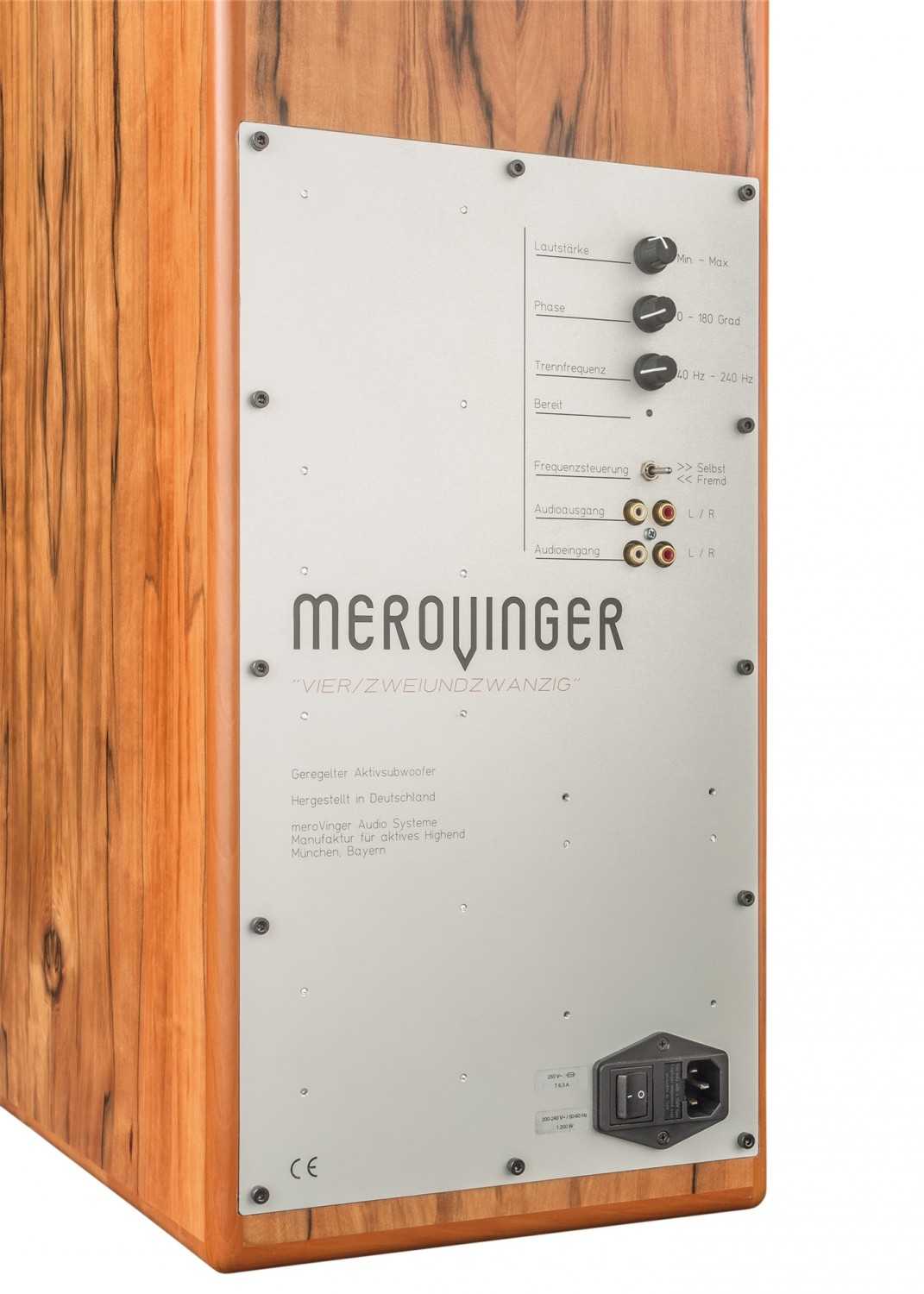 Ganz unten: meroVinger Audio 4/22, Bild 5 Subwoofer (Home) meroVinger Audio 4/22 im Test, Bild 5