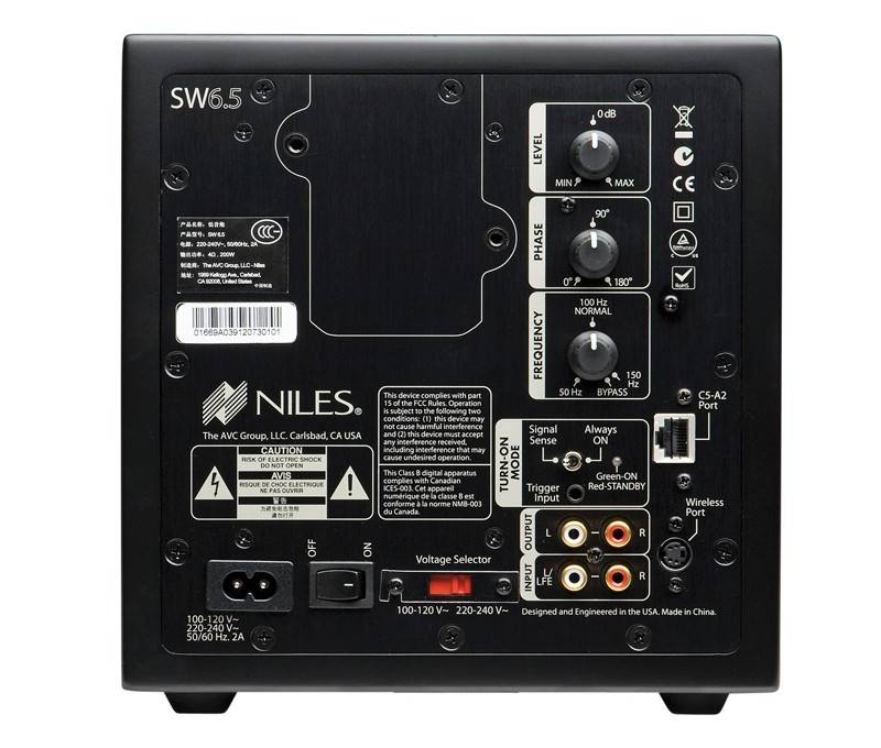 Powerwürfel: Niles SW6.5, Bild 2 Subwoofer (Home) Niles SW6.5 im Test, Bild 2
