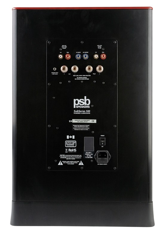 Epizentrum: PSB SubSerie 500, Bild 2 Subwoofer (Home) PSB SubSerie 500 im Test, Bild 2