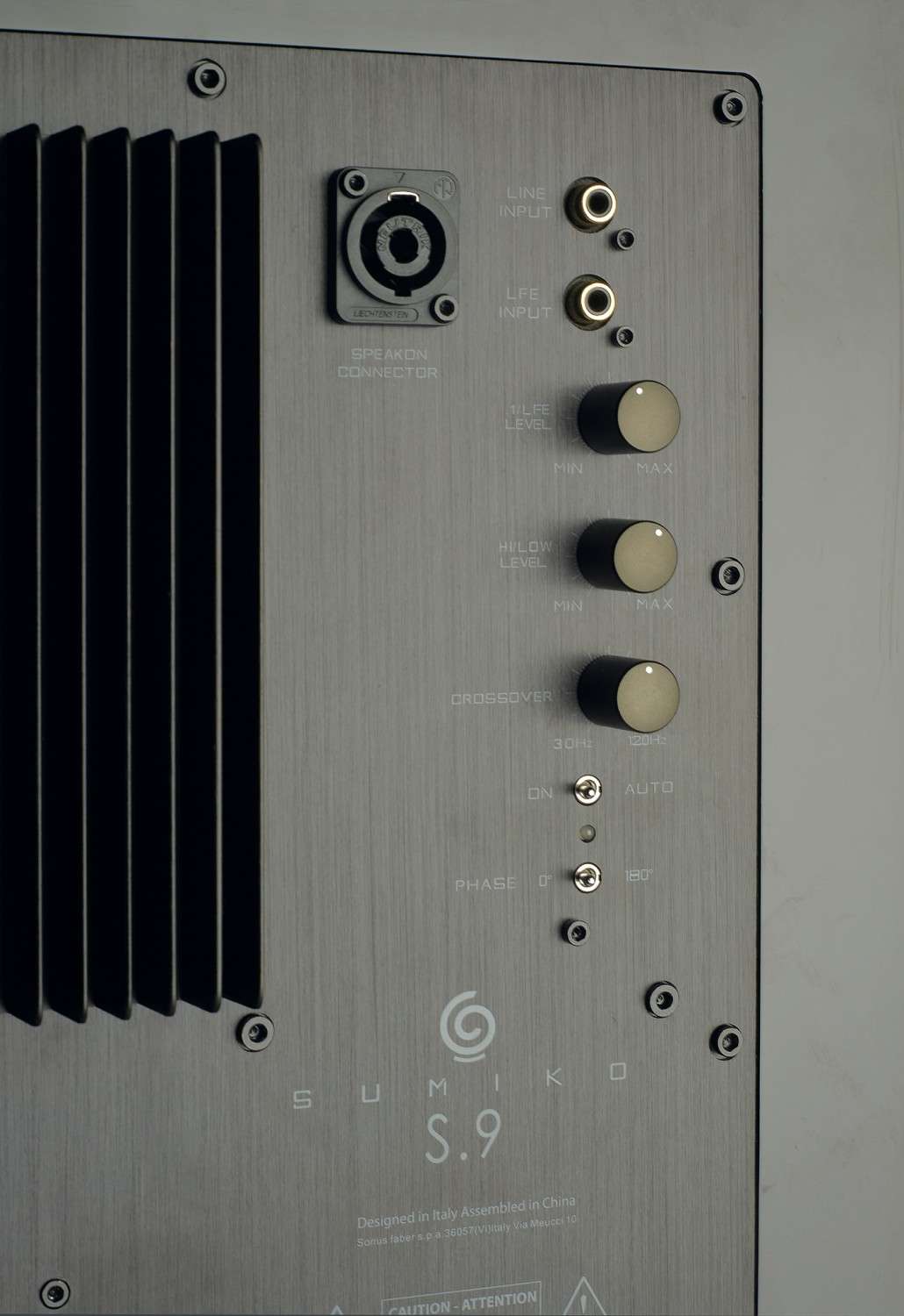 Drucksache: Sumiko S.9, Bild 2 Subwoofer (Home) Sumiko S.9 im Test, Bild 2
