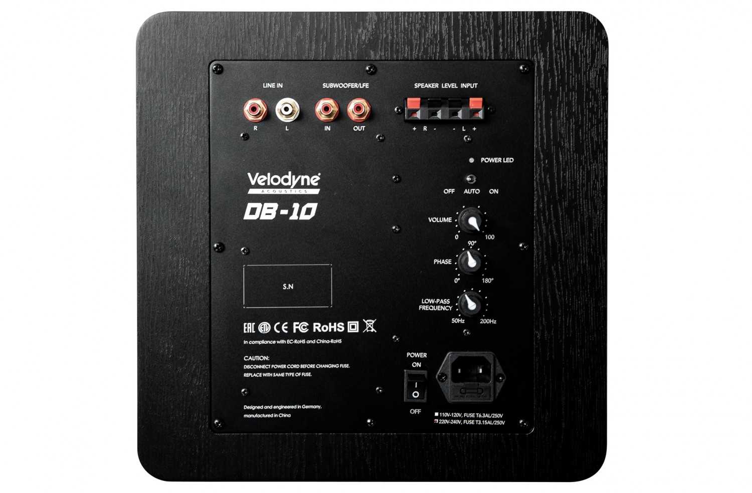 Präziser Tiefbass aus kleinem Gehäuse: Velodyne DB-10, Bild 3 Subwoofer (Home) Velodyne DB-10 im Test, Bild 3
