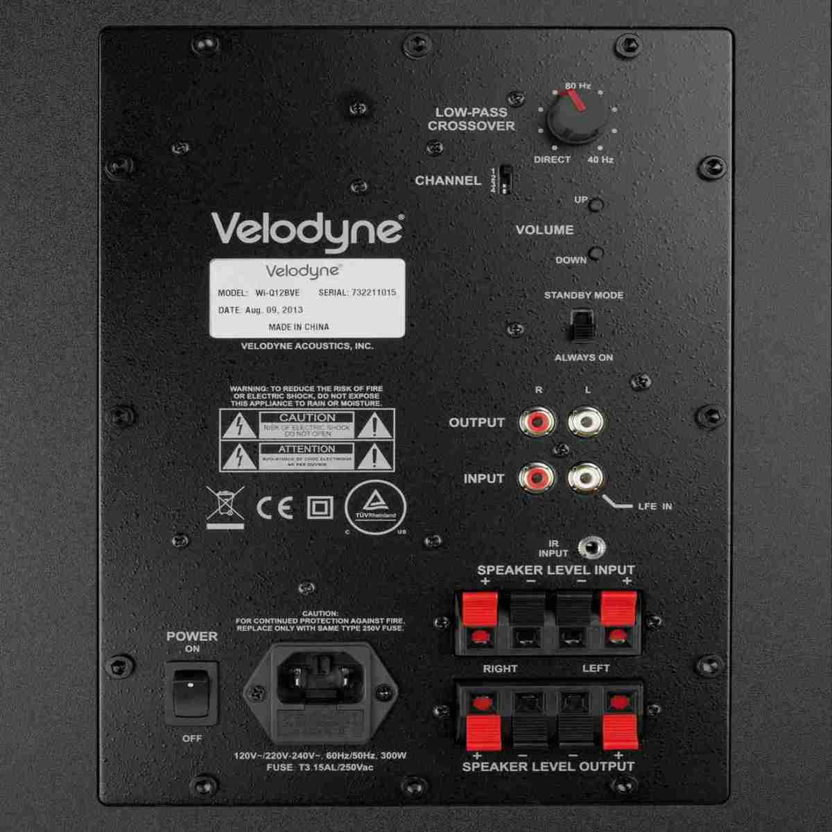 Luxusklasse: Velodyne Wi-Q12, Bild 5 Subwoofer (Home) Velodyne Wi-Q12 im Test, Bild 5
