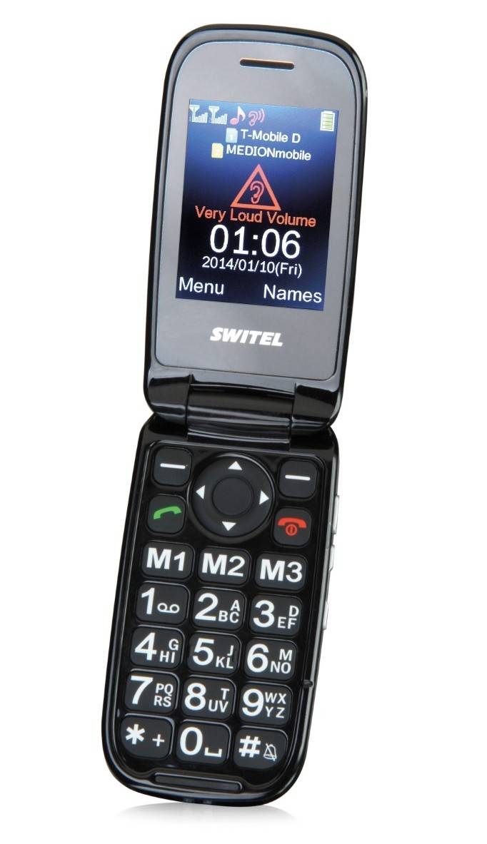 Treuer Begleiter: Switel Mapa M270D Klapphandy, Bild 1 Mobile sonstiges Switel Mapa M270D Klapphandy im Test, Bild 1