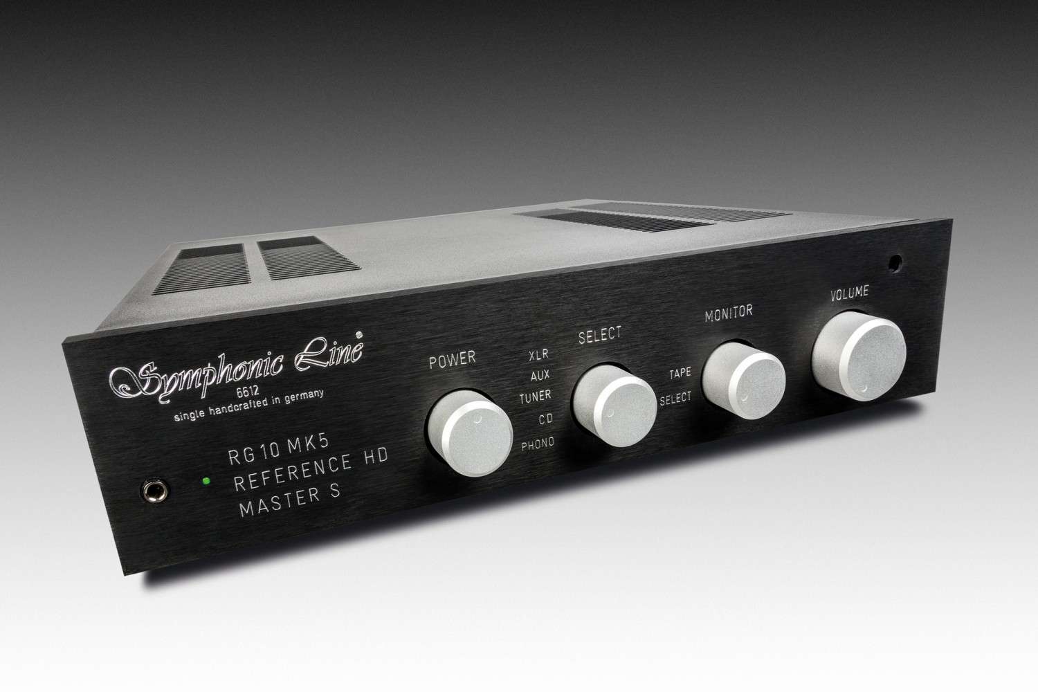 Eine Klasse für sich: Symphonic Line RG10 mk5 Reference HD Master S, Bild 1 Vollverstärker Symphonic Line RG10 mk5 Reference HD Master S im Test, Bild 1