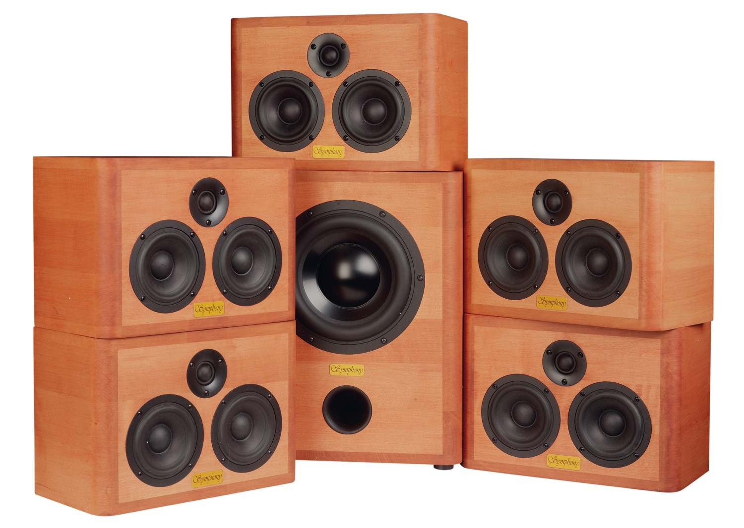 Gehobene Ansprüche: Symphony Loudspeakers Cinema 5.1 System, Bild 2 Lautsprecher Surround Symphony Loudspeakers Cinema 5.1 System im Test, Bild 2