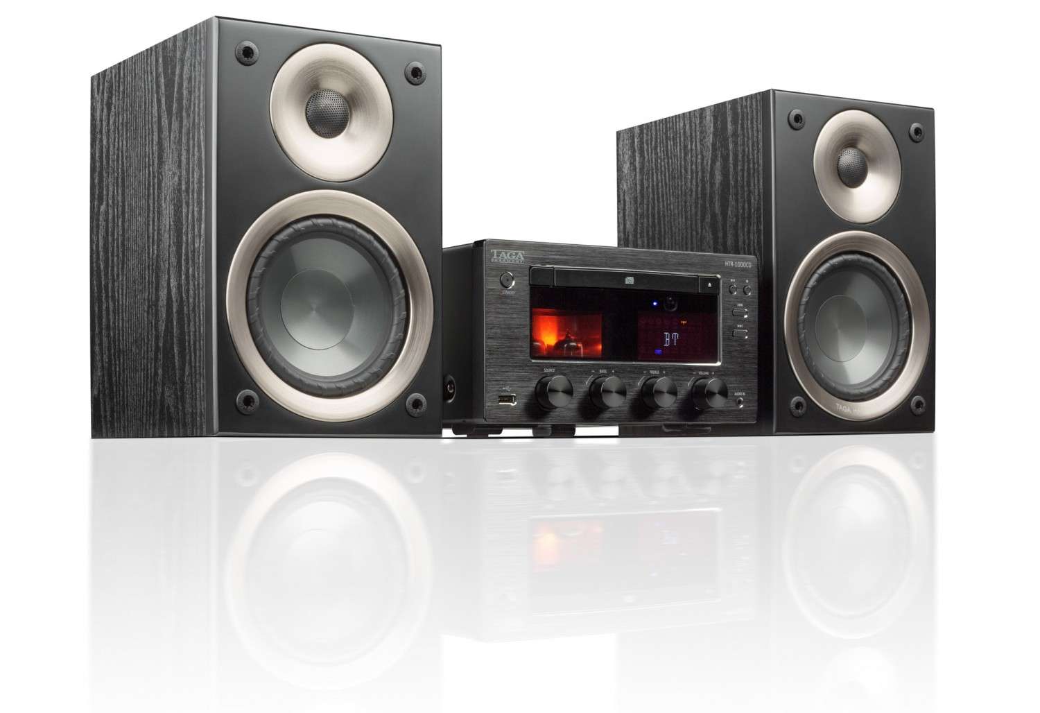 Gut kombiniert: Taga HTR-1000CD + Azur S-40 V.2, Bild 1 Stereoanlagen Taga HTR-1000CD + Azur S-40 V.2 im Test, Bild 1