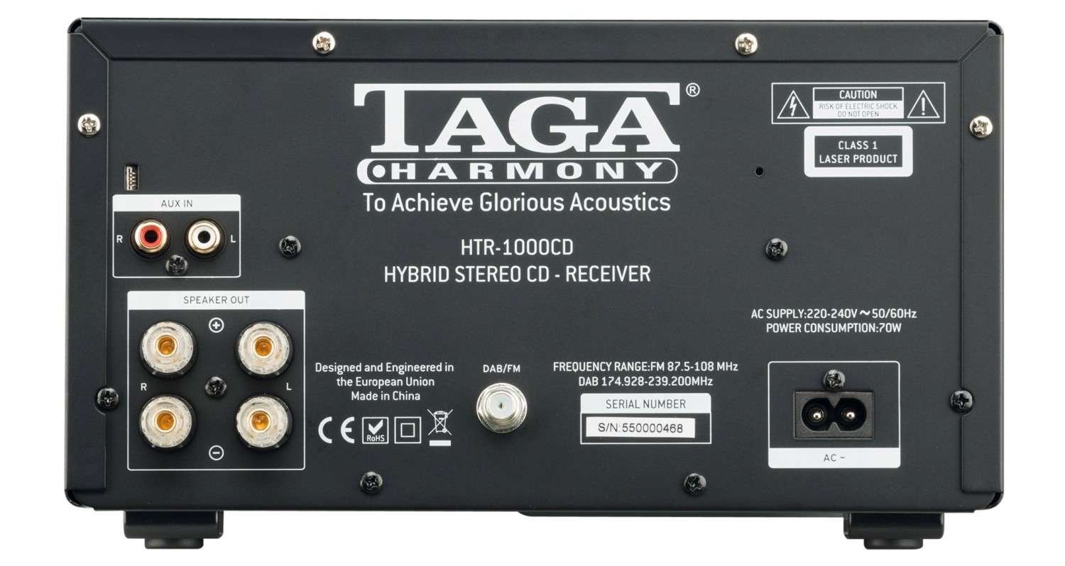 Stereoanlagen Taga HTR-1000CD + Azur S-40 V.2 im Test, Bild 3