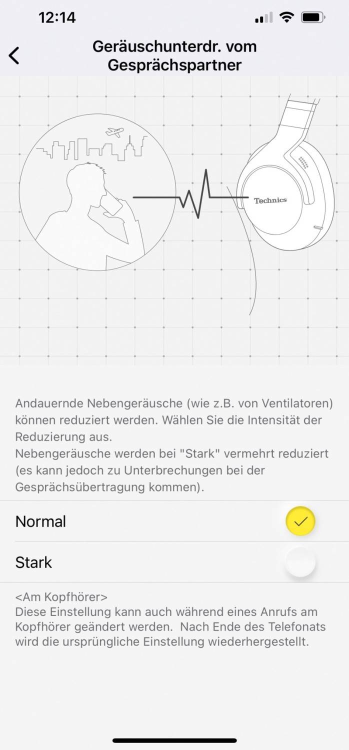 Kopfhörer Noise Cancelling Technics EAH-A800 im Test, Bild 11