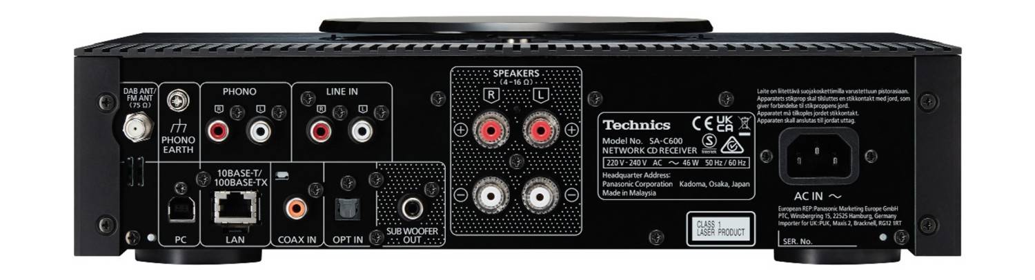 Lautsprecher Stereo Technics SB-C600, Technics SA-C600 im Test , Bild 3