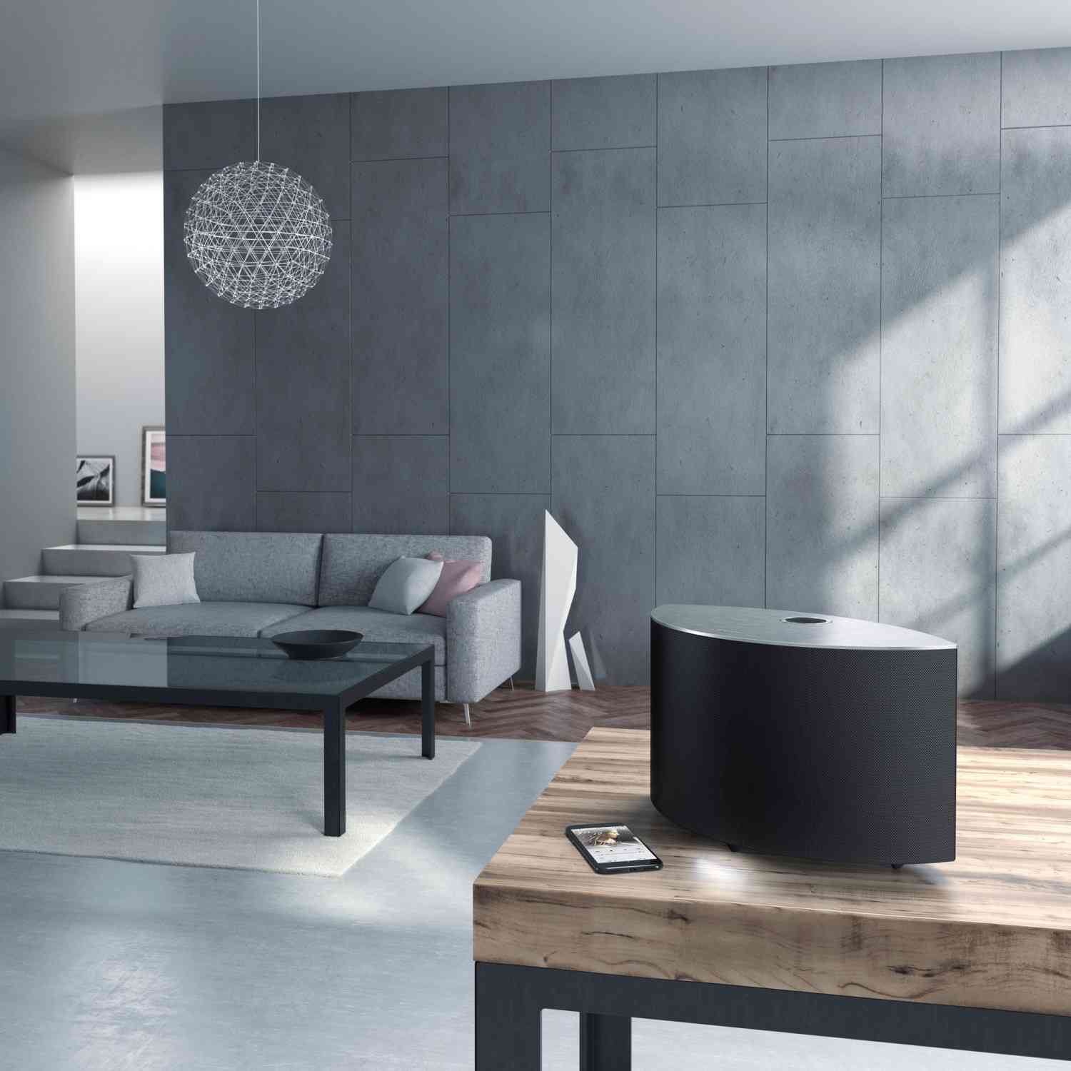 Wi-Fi-Musiksystem Technics SC-C50: Technics SC-C50, Bild 1 Wireless Music System Technics SC-C50 im Test, Bild 1