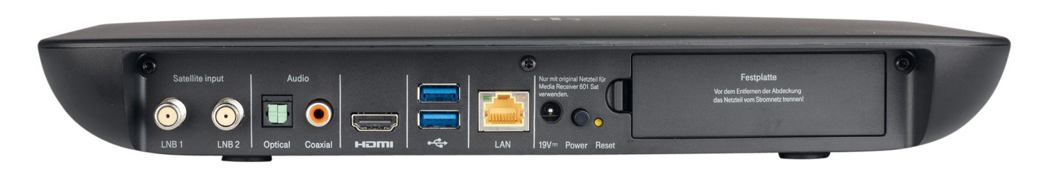 DVB-T Receiver ohne Festplatte Telekom MediaReceiver MR601 Sat im Test, Bild 2