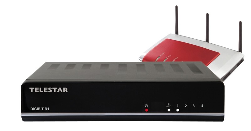 Sat-Anlagen Telestar IP-Client Digibit B1, Telestar IP-Server Digibit R1 im Test , Bild 1