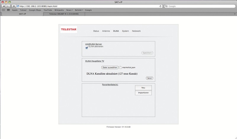 Sat-Anlagen Telestar IP-Client Digibit B1, Telestar IP-Server Digibit R1 im Test , Bild 5
