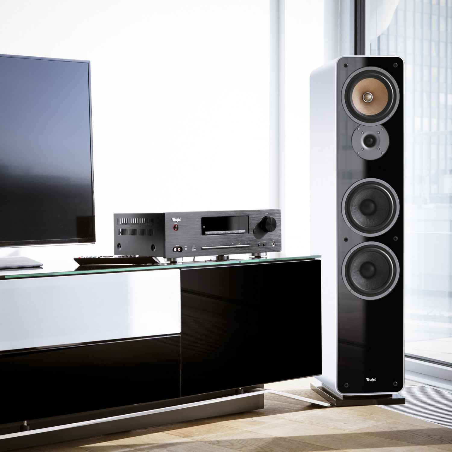 Klug kombiniert: Teufel Kombo 62, Bild 1 Stereoanlagen Teufel Kombo 62 im Test, Bild 1