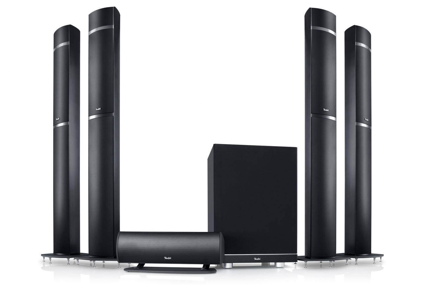 3D-Sound fürs Wohnzimmer: Teufel LT5 5.4.1 Atmos-Set, Bild 1 Lautsprecher Surround Teufel LT5 5.4.1 Atmos-Set im Test, Bild 1