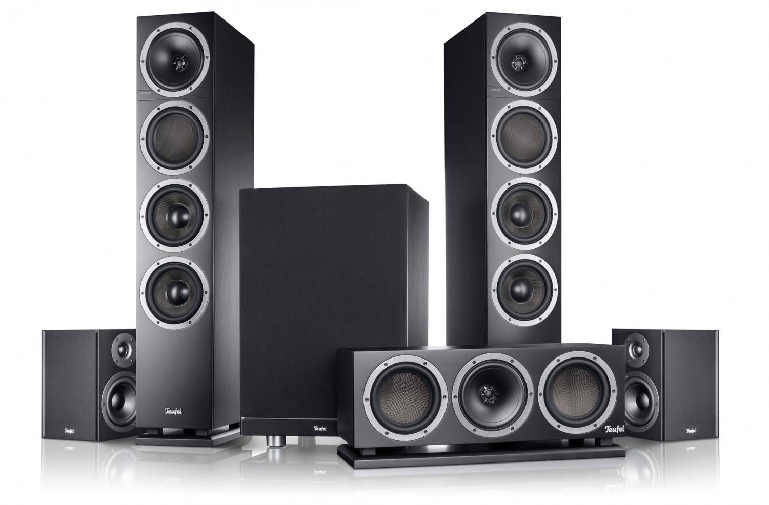 Neu aufgelegt: Teufel Theater 500 Surround Cinema, Bild 1 Lautsprecher Surround Teufel Theater 500 Surround Cinema im Test, Bild 1