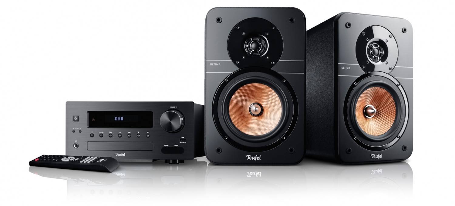 Musikalische Kombi: Teufel Ultima 20 Kombo, Bild 1 Stereoanlagen Teufel Ultima 20 Kombo im Test, Bild 1
