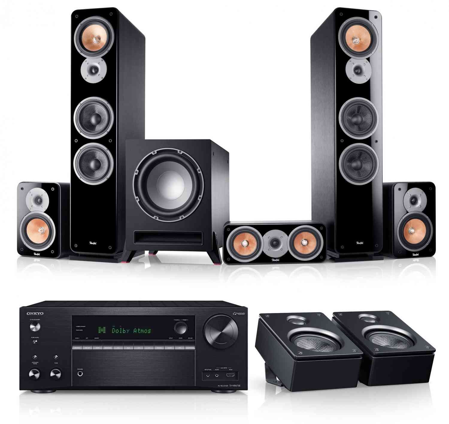 Rundum-sorglos-Paket: Teufel Ultima 40 Surround AVR, Bild 1 Lautsprecher Surround Teufel Ultima 40 Surround AVR im Test, Bild 1