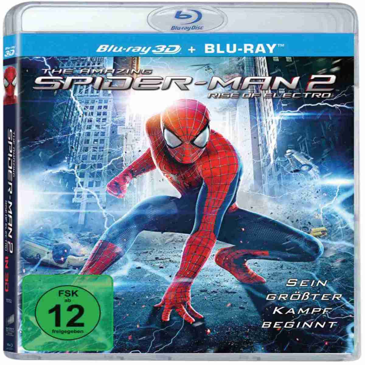 The Amazing Spider-Man 2: Rise of Electro: The Amazing Spider-Man 2: Rise of Electro (Sony), Bild 1 Blu-ray Film The Amazing Spider-Man 2: Rise of Electro (Sony) im Test, Bild 1