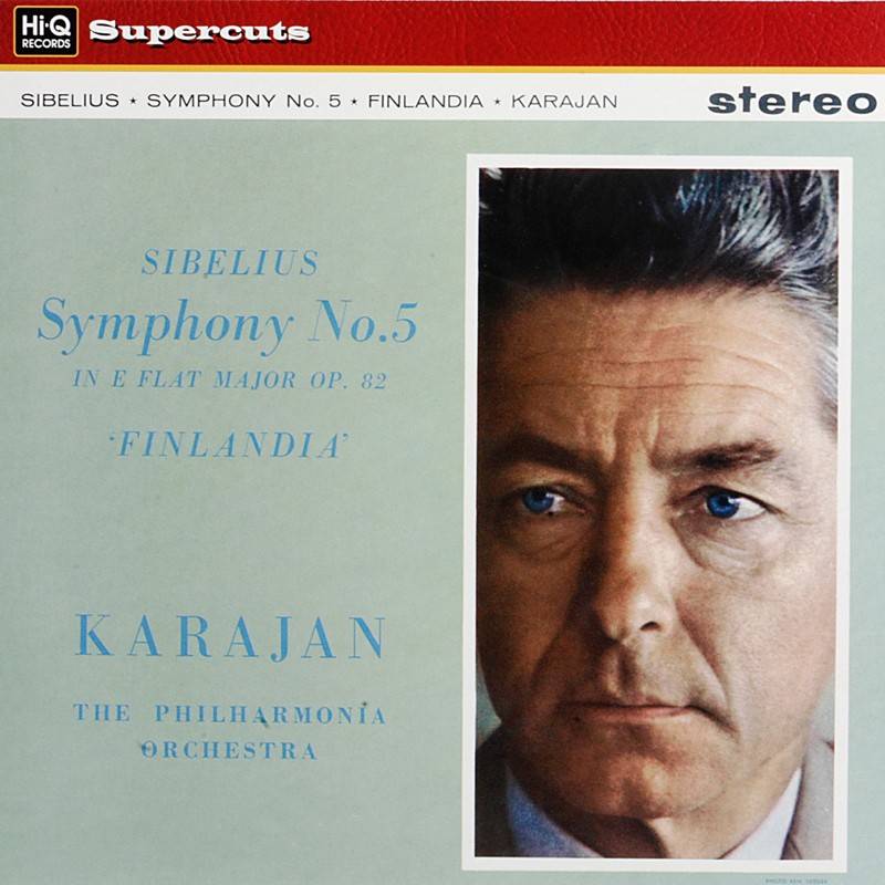 Schallplatte The Philharmonia Orchestra, Herbert von Karajan Sibelius: Symphony No. 5, Finlandia (EMI HiQ) im Test, Bild 1