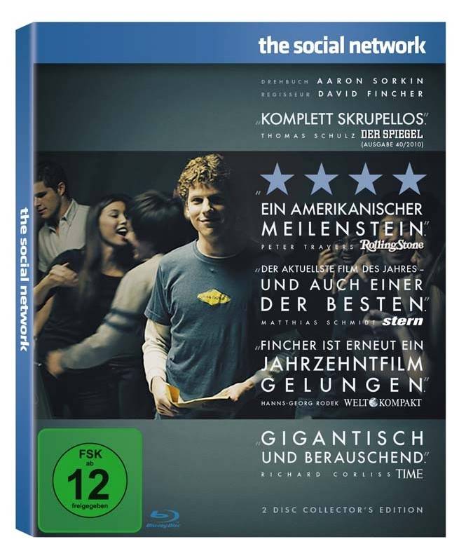Blu-ray Film The Social Network (Sony Pictures) im Test, Bild 1