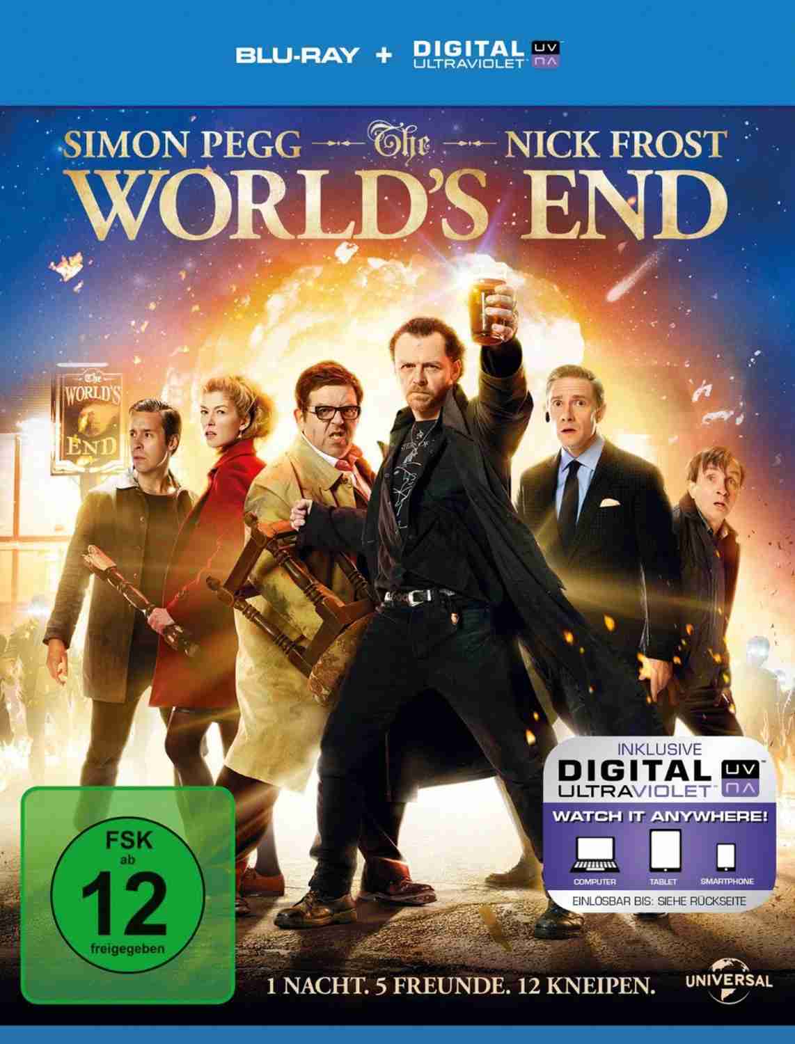 Blu-ray Film The World’s End (Universal) im Test, Bild 1