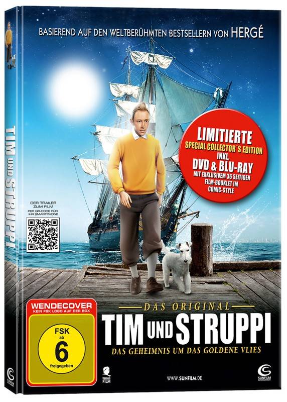 Blu-ray Film Tim & Struppi – Das Geheimnis um das goldene Vlies (Sunfilm) im Test, Bild 1