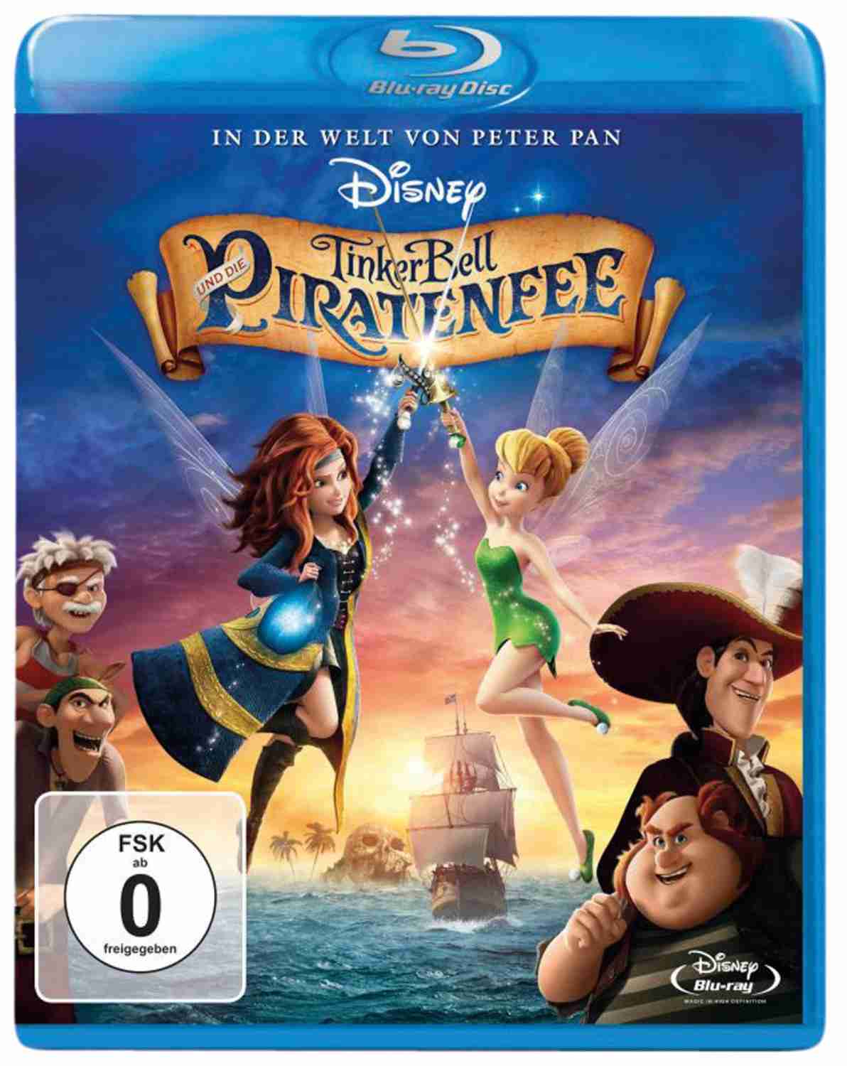 Blu-ray Film TinkerBell und die Piratenfee (Walt Disney) im Test, Bild 1