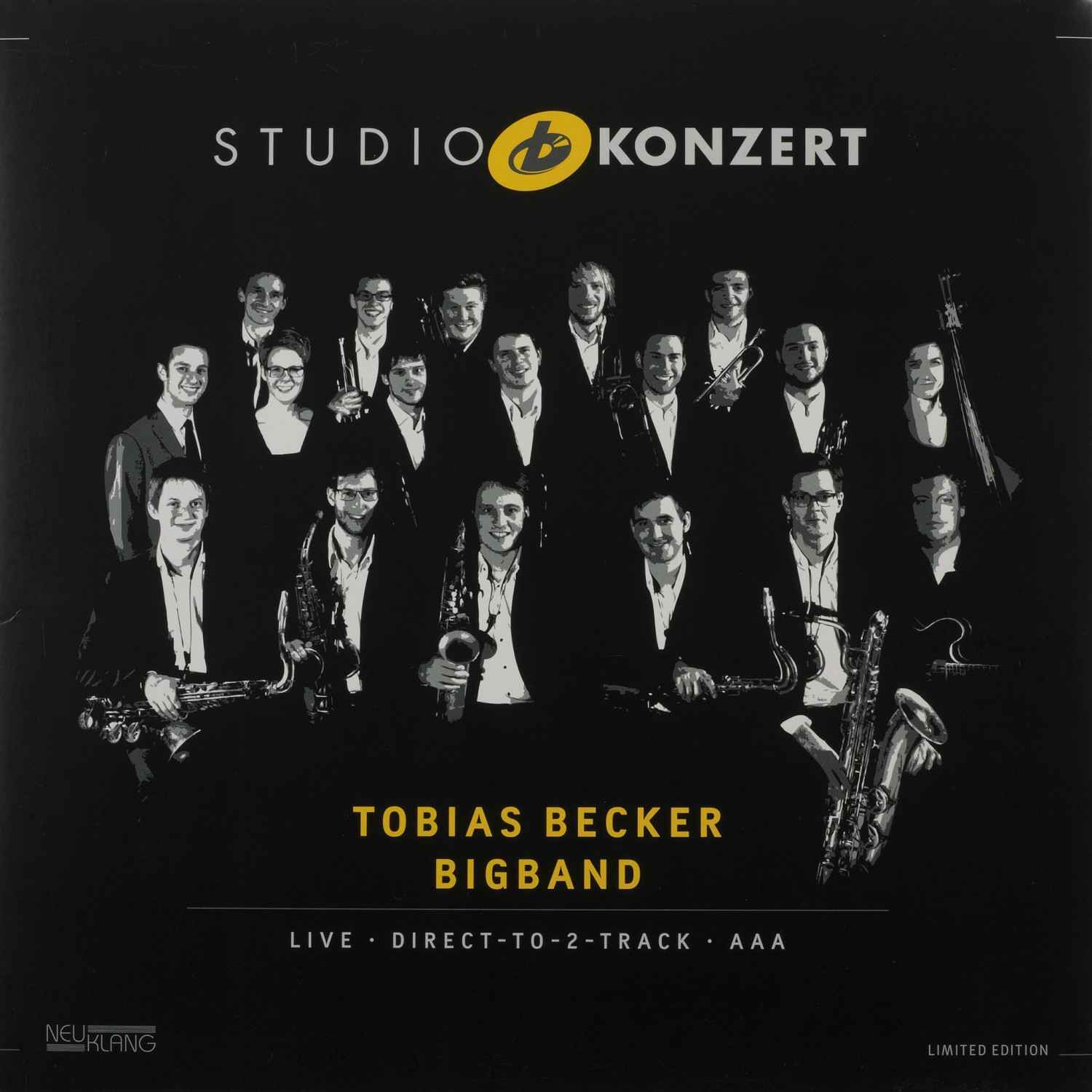 Tobias Becker Bigband - Studio Konzert: Tobias Becker Bigband - Studio Konzert (Neuklang), Bild 1 Schallplatte Tobias Becker Bigband - Studio Konzert (Neuklang) im Test, Bild 1