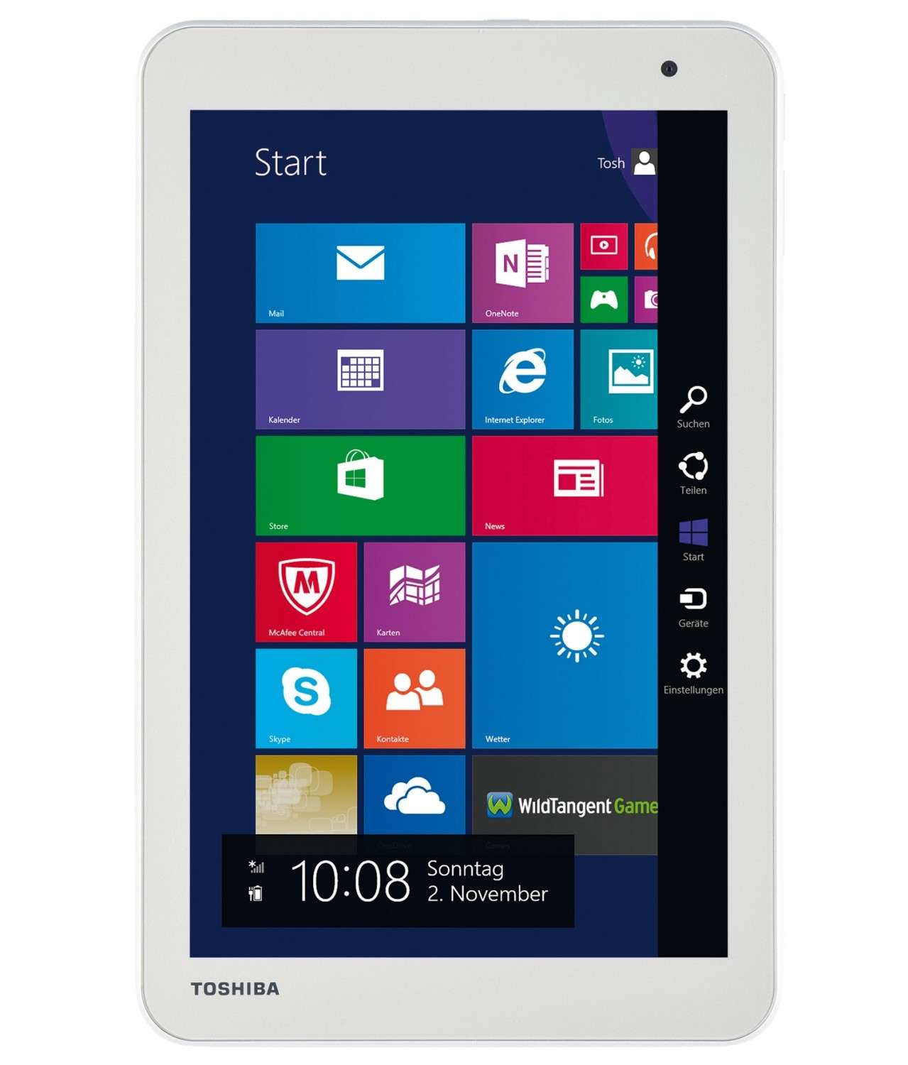 Tablets Toshiba Encore 2 WT-8 im Test, Bild 1