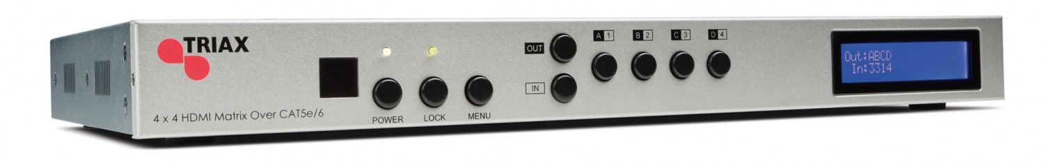 HDMI-Verteilstation: Triax HMX 4x4K, Bild 1 Zubehör Heimkino Triax HMX 4x4K im Test, Bild 1