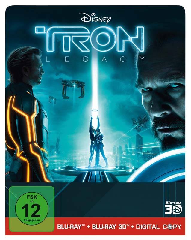 Tron Legacy 3D-Blu-ray: Tron Legacy 3D-Blu-ray (Walt Disney), Bild 1 Blu-ray Film Tron Legacy 3D-Blu-ray (Walt Disney) im Test, Bild 1