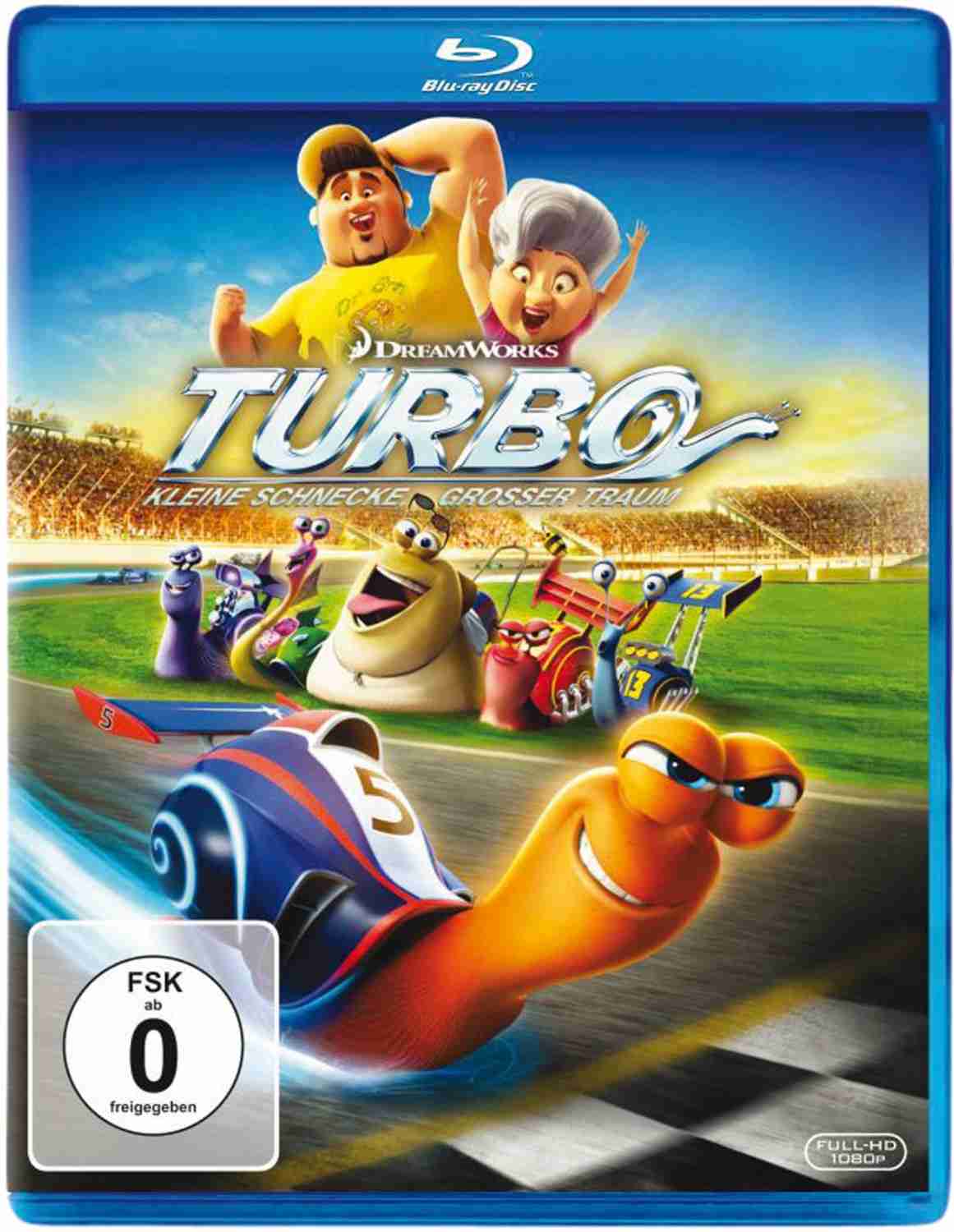 Blu-ray Film Turbo – Kleine Schnecke, großer Traum (20th Century Fox) im Test, Bild 1