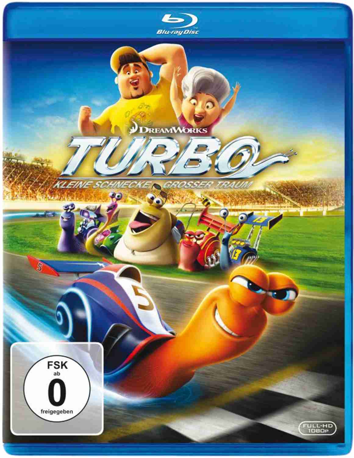 Turbo – Kleine Schnecke, großer Traum: Turbo – Kleine Schnecke, großer Traum (20th Century Fox), Bild 1 Blu-ray Film Turbo – Kleine Schnecke, großer Traum (20th Century Fox) im Test, Bild 1